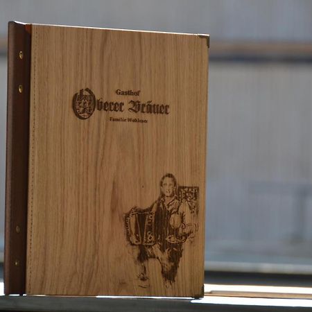 Gasthof Oberer Bräuer Oberwoelz Stadt Exteriör bild